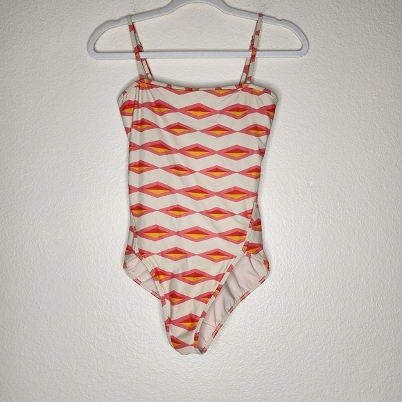 Marc Jacobs Hayley Stripe One Piece Swim Suit S - Picture 2 of 6